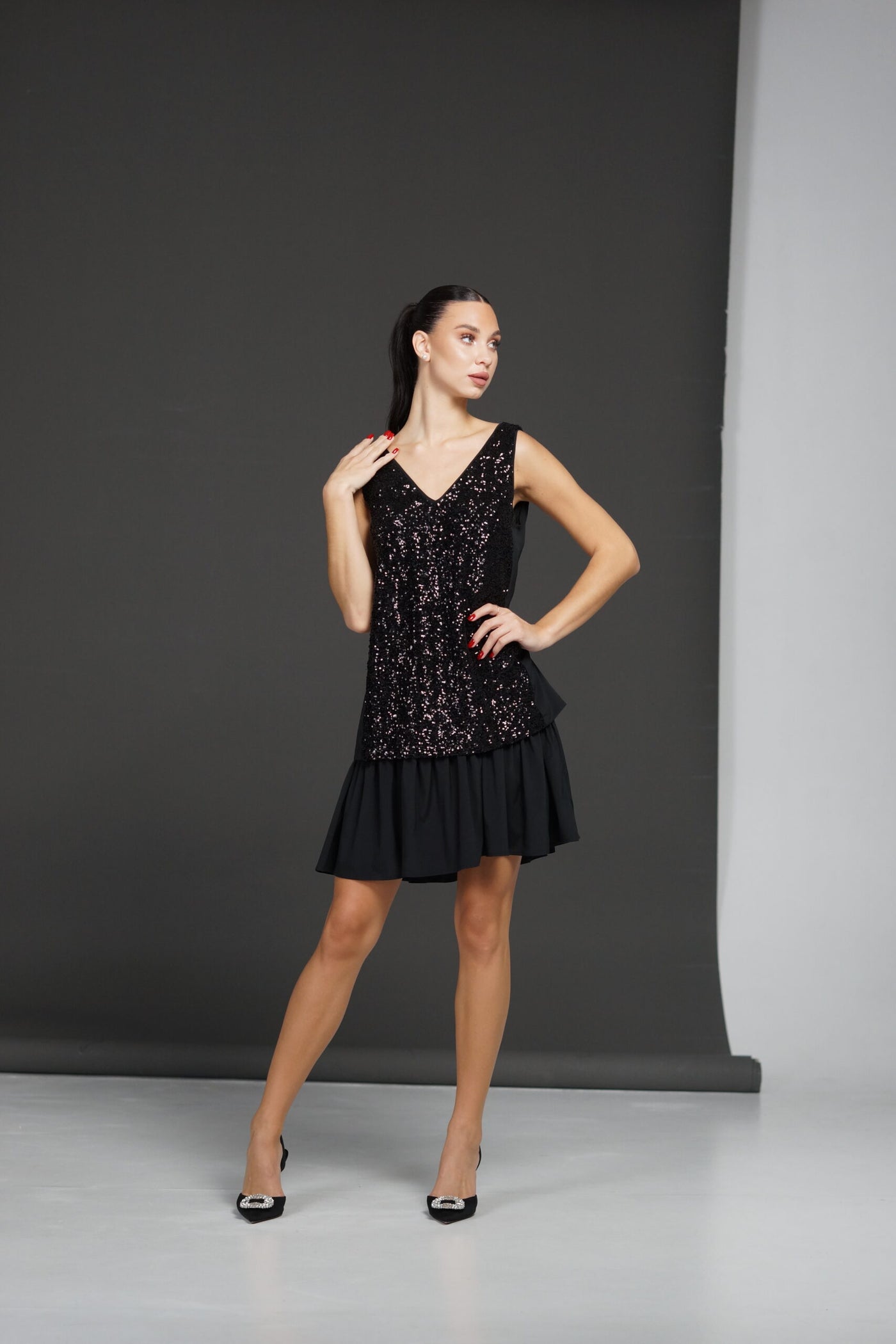Sequins Slip Dress II