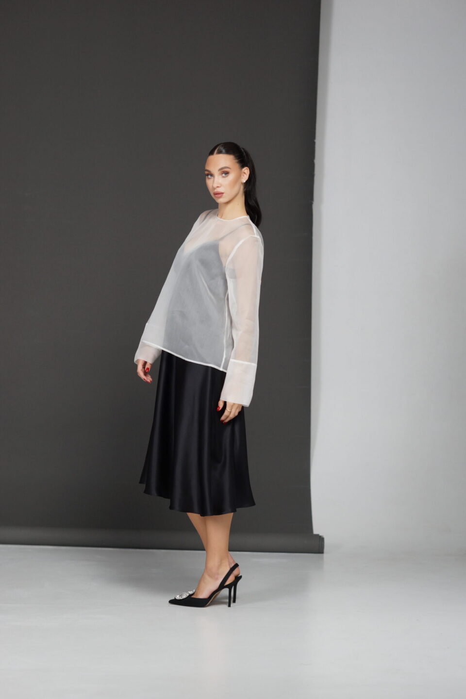 Silk Organza Tunic