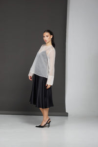 Silk Organza Tunic