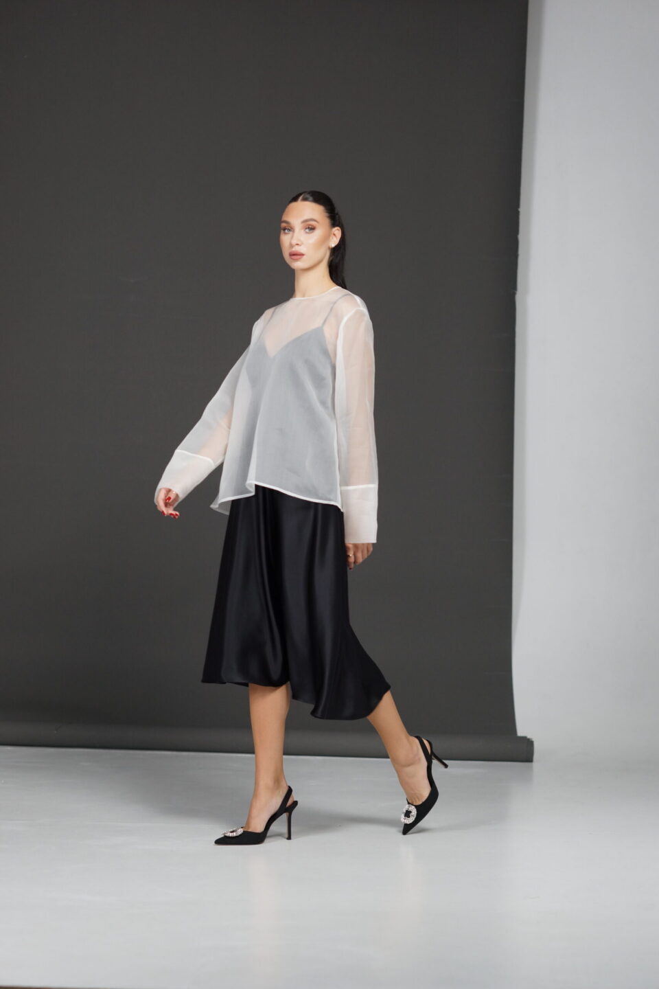 Silk Organza Tunic