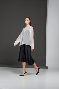 Silk Organza Tunic