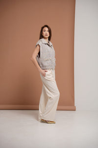 Bouclé Oversize Vest