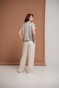 Bouclé Oversize Vest