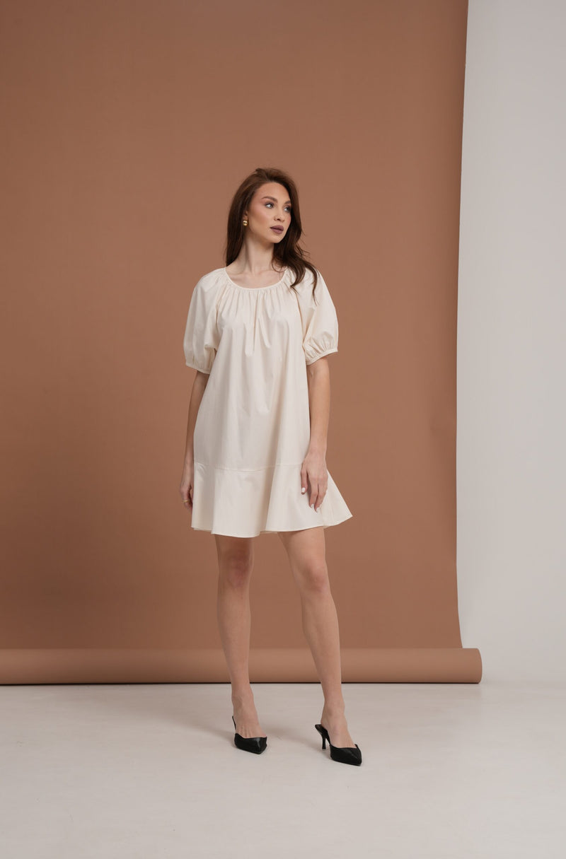 Poplin Mini Dress