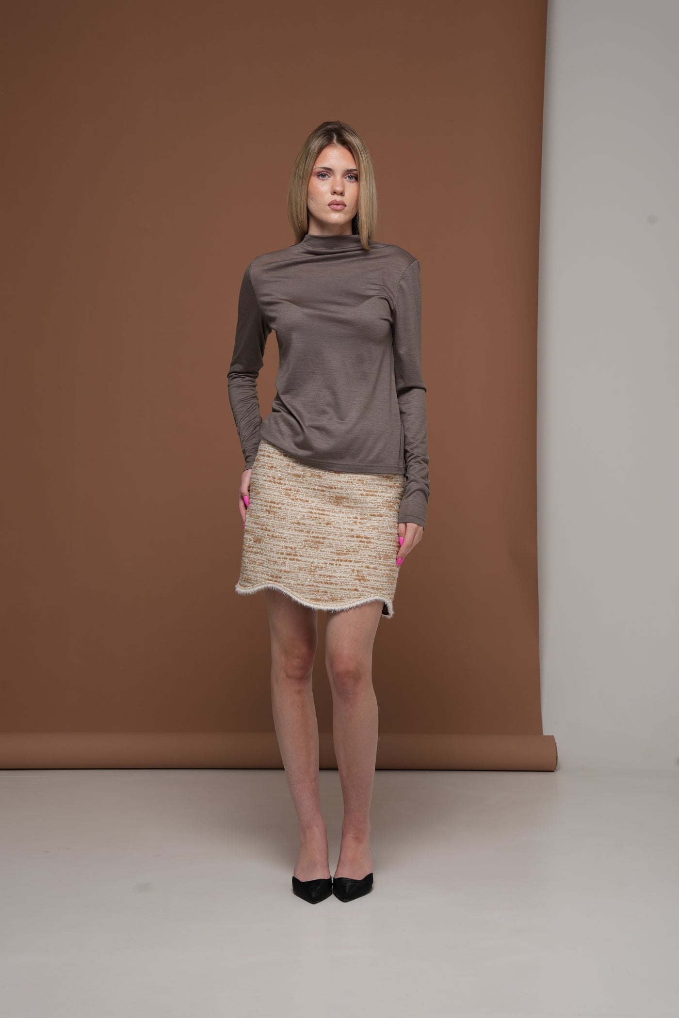Turtleneck wool