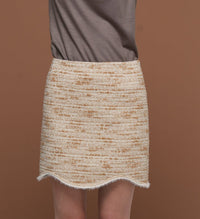 Bouclé Wave skirt.