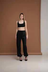 Silk Jogger Pants