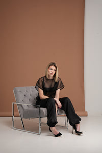 Silk Veil Blouse