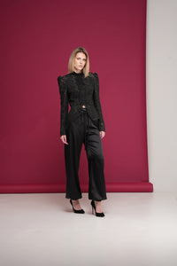 Silk Jogger Pants