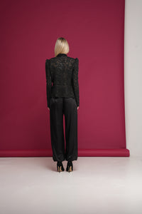 Silk Jogger Pants