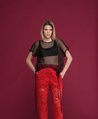 Silk Veil Blouse