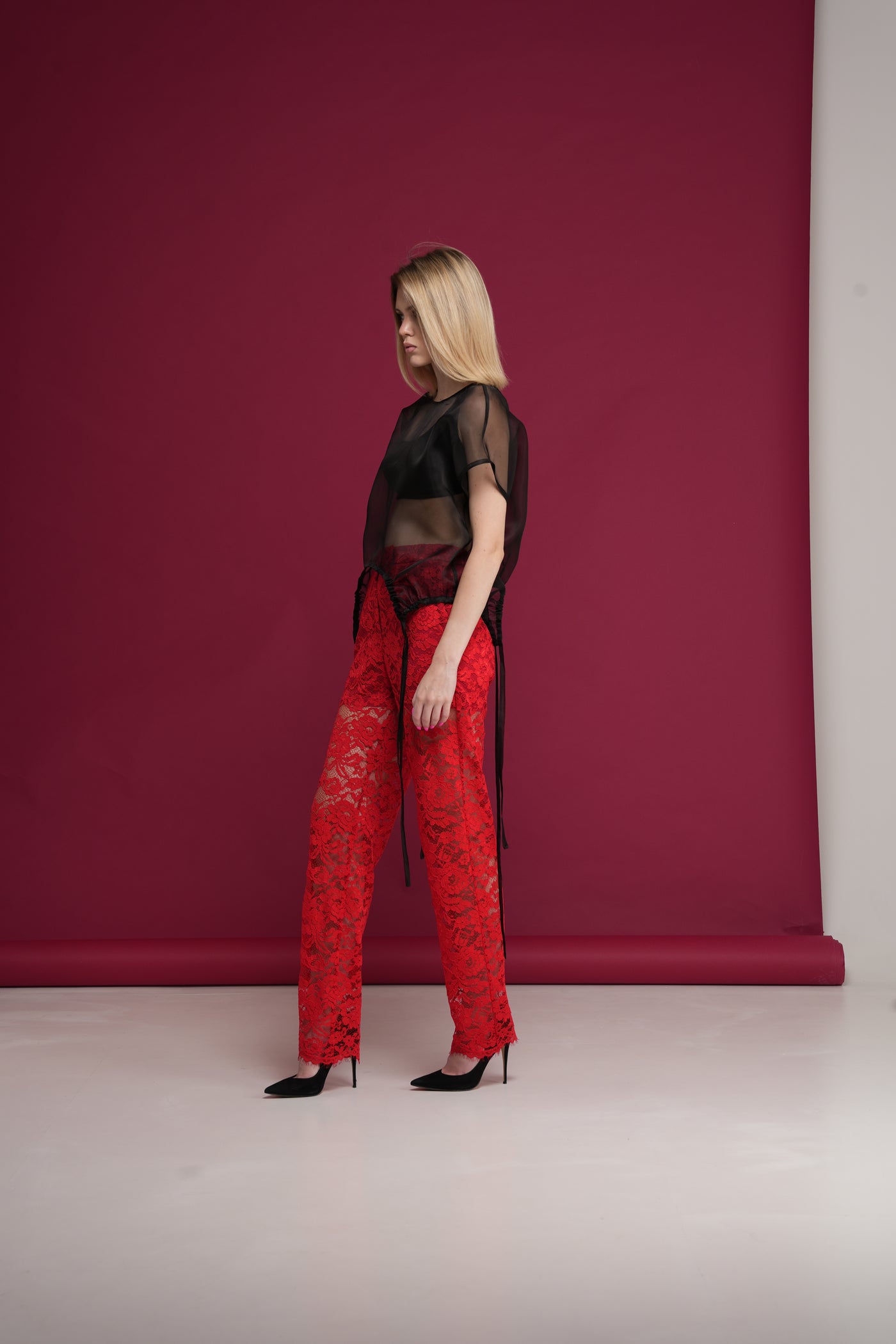 Silk Veil Blouse