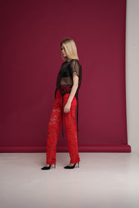 Silk Veil Blouse