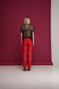 Silk Veil Blouse