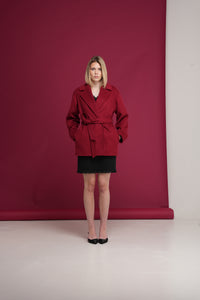 Cashmere Wrap Coat