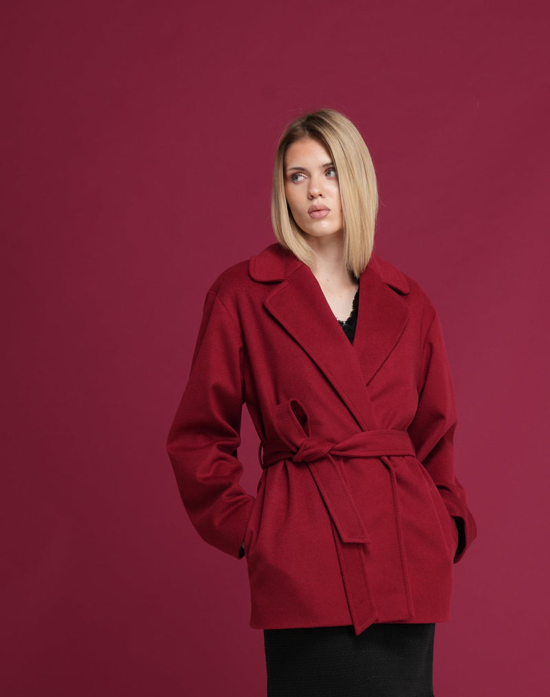 Cashmere Wrap Coat