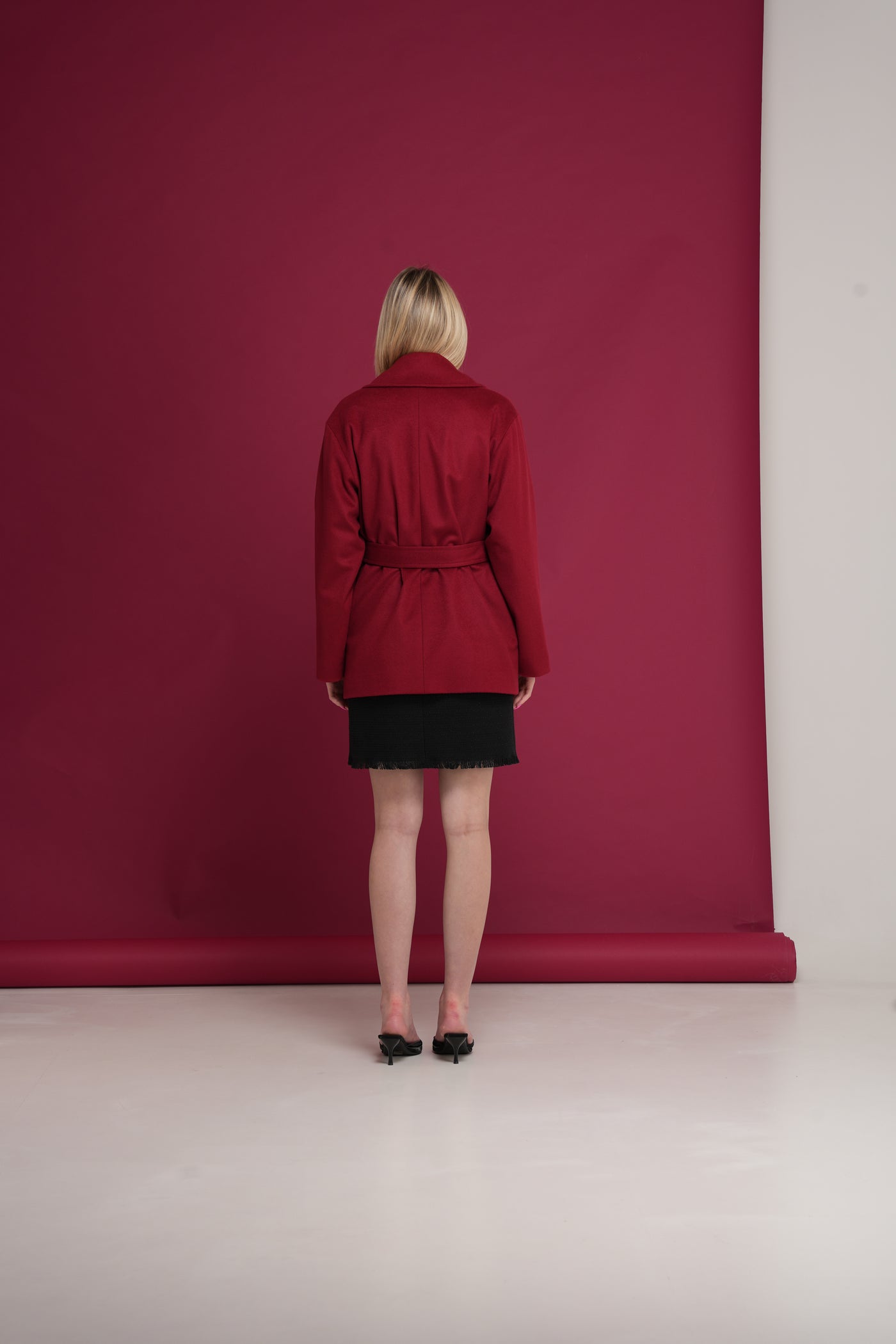 Cashmere Wrap Coat