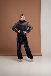 Velvet Jogger Pants