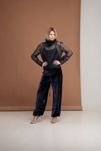 Velvet Jogger Pants