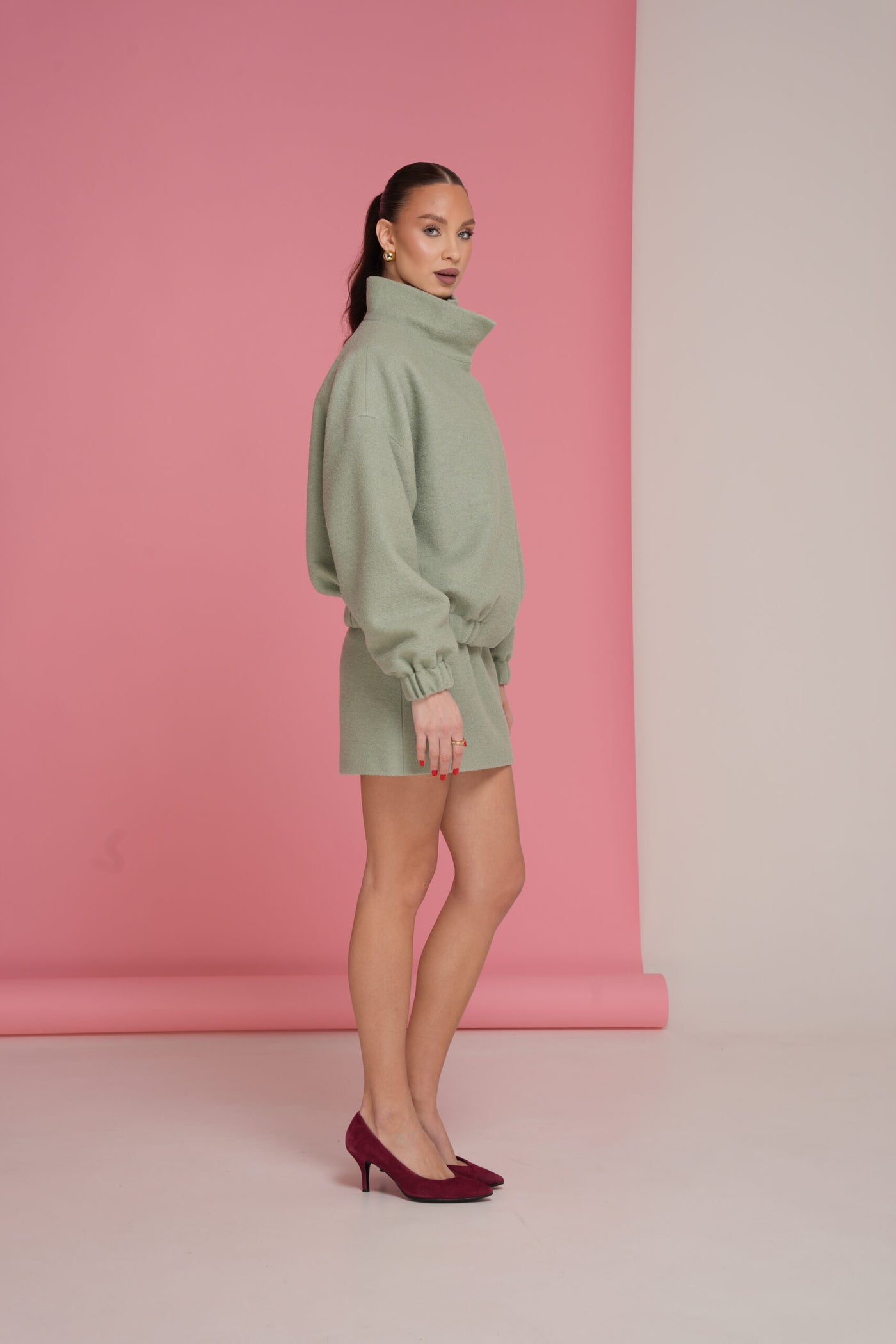 Wool Bomber Jacket