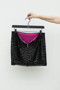 Sequins Mini Skirt