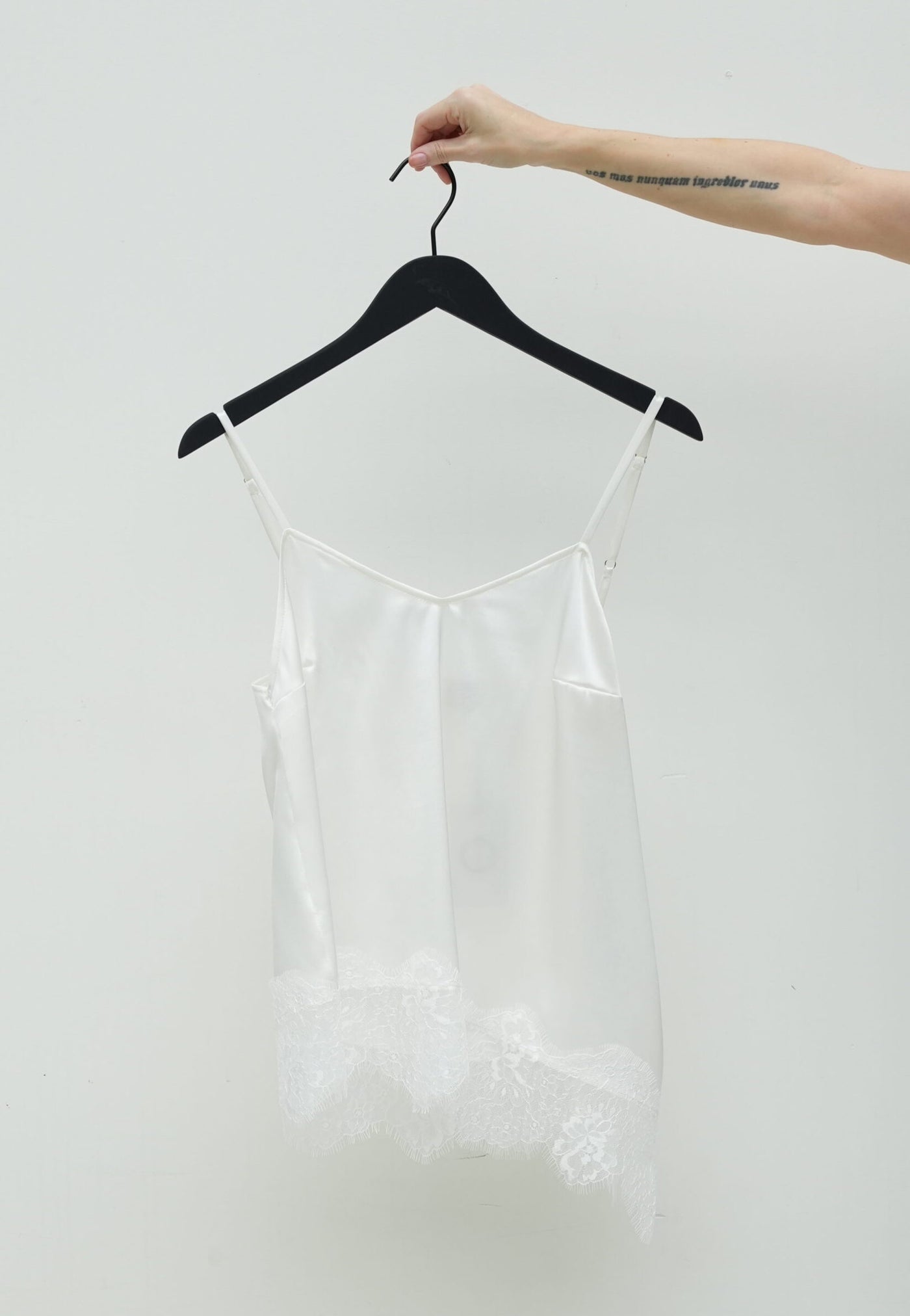 Silk Top with Lace