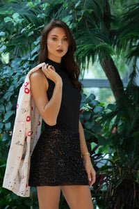 Sequins Mini Skirt