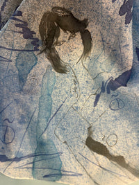 Hand-Painted Silk Scarf