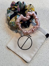Natural Silk Scrunchie