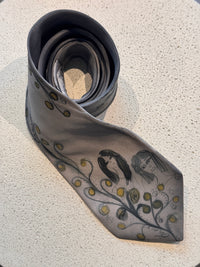Hand-Painted Silk Tie