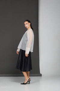 Silk Organza Tunic