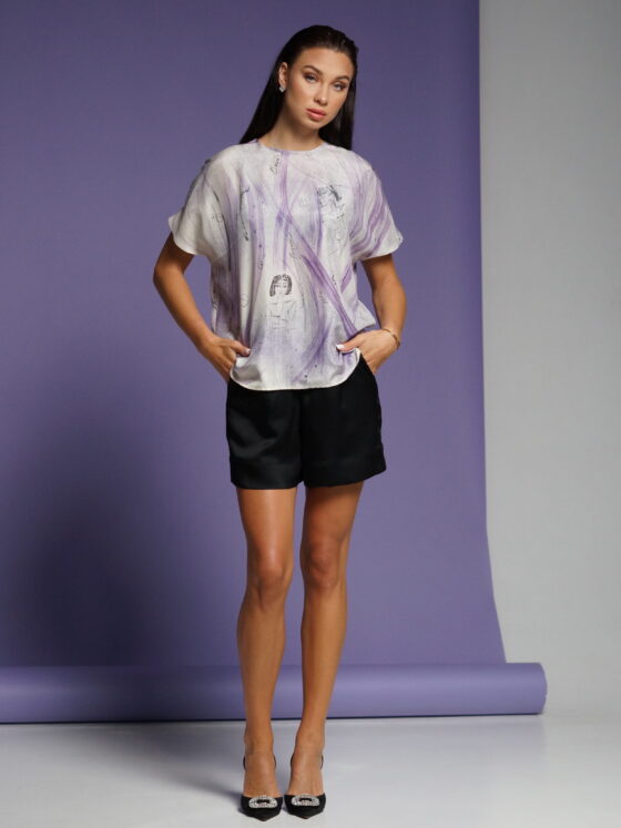 Princess Blouse. Lavanda.