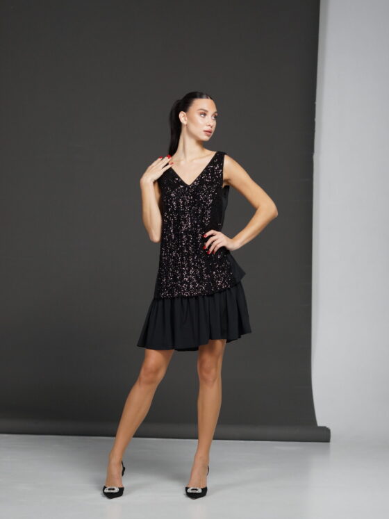 Sequins. Slip Dress.