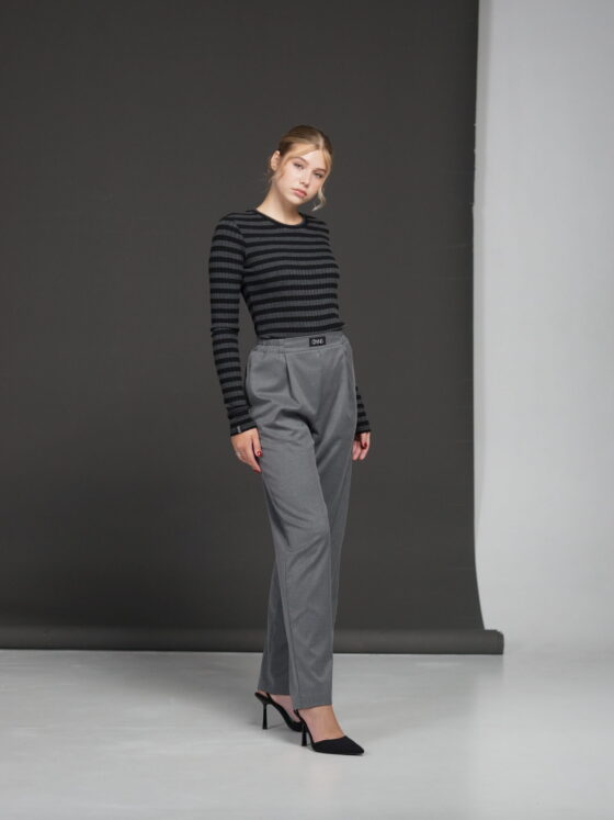 Palazzo Õ trousers. Grey.