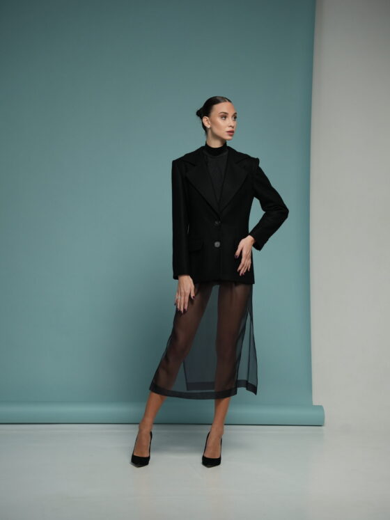 Blazer Hourglass. Black.