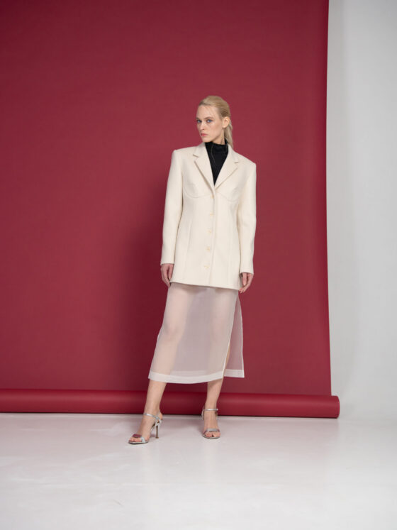 Blazer Hourglass. Butter.