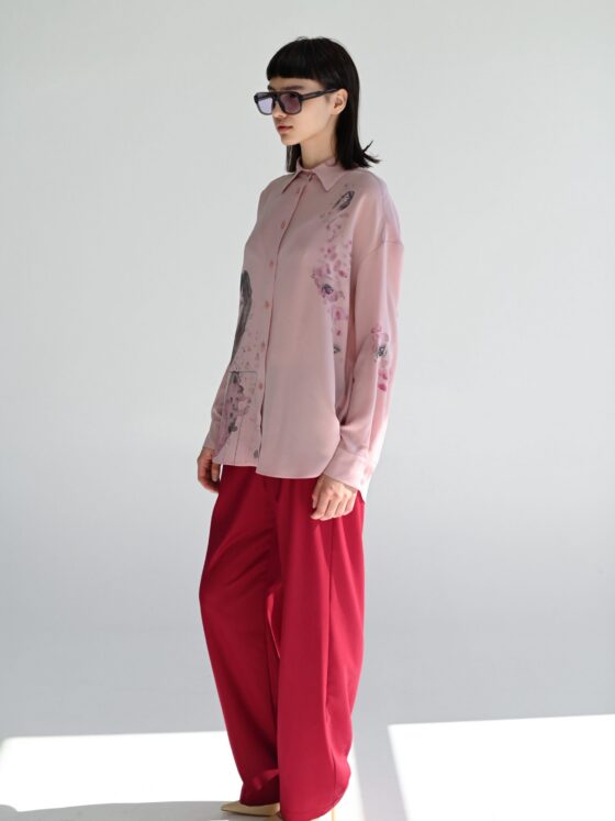 Palazzo Õ trousers. Berry.