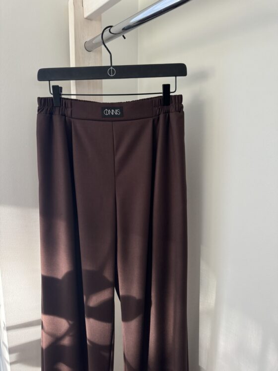 Palazzo Õ trousers. Chocolate.