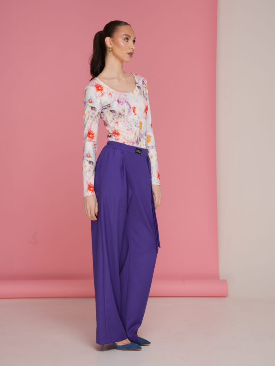 Palazzo Õ trousers. Lavanda.