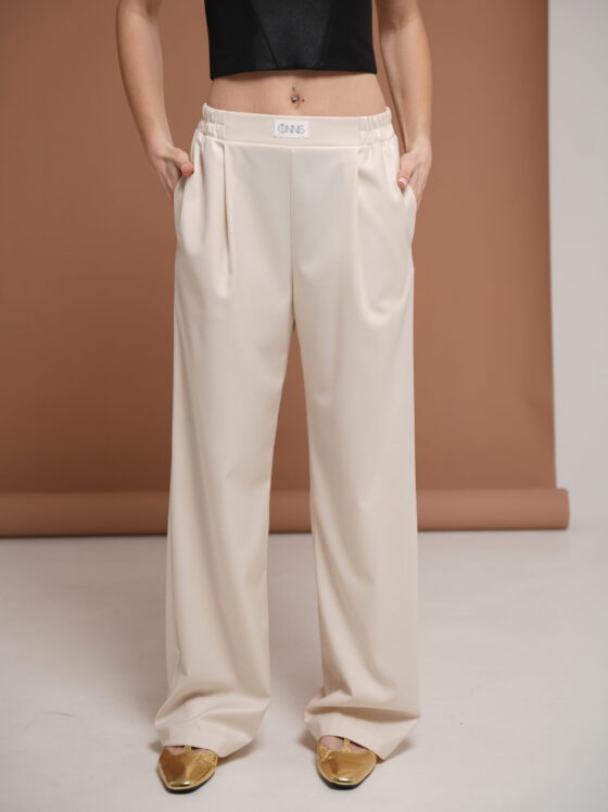 Palazzo Õ trousers. Pearl.