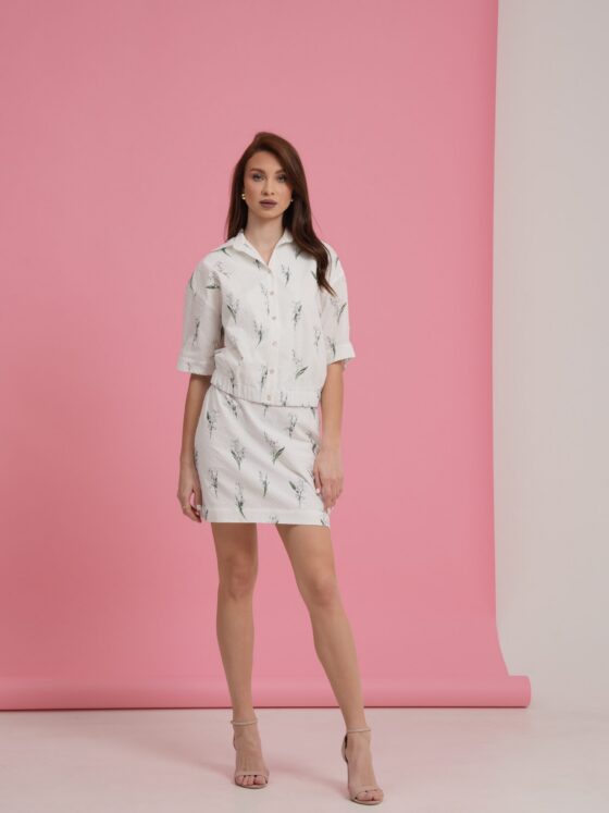 Lily of the valley bomber Jacket.